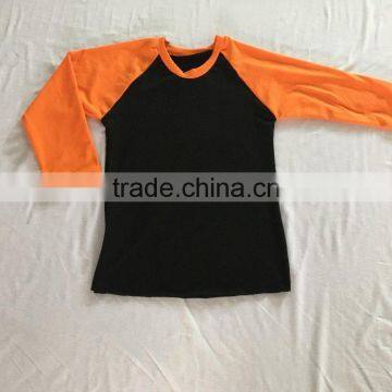 Plain Reglan Baby Girl Long Sleeve t Shirt Cotton Kids Clothing Ruffle Wholesale Bulk Reglan Halloween Shirt photo-4