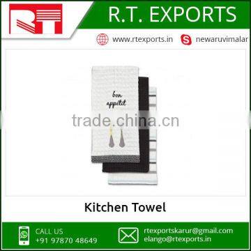 Kitchen towel 100% Cotton Material and Printed Pattern in India