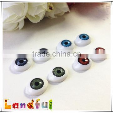 15mm BJD Doll Plastic Eyes Oval Craft Animal Toys Acrylic Eyes