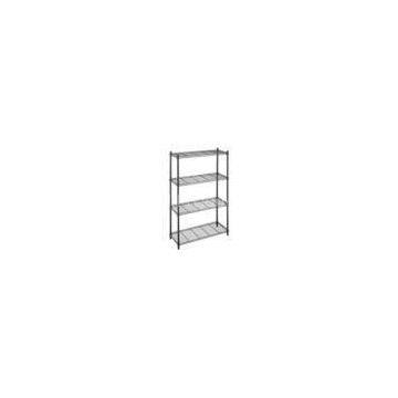 Professional Light Wire Metal 4 Tier Double - Side Ladder Retail Display Racks