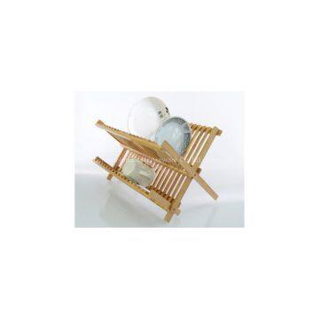 Bamboo Dish and Plate Rack Holder/Homex_FSC & BSCI
