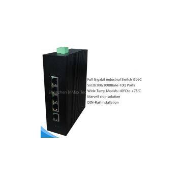 5 RJ45 ports Full Gigabit Unmanaged switch