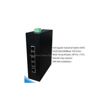 5 портов RJ45 Полно-гигабитный неуправляемый коммутатор