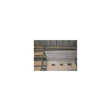Maintenance free industrial polyurethane sandwich panel overhead section doors