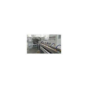 66kw Plastic Pipe Extrusion Machine / PVC Fiber Reinforced Hose Pipe Making Machine