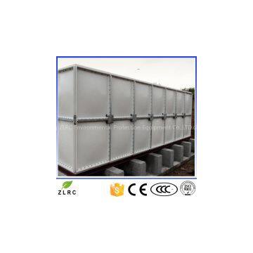Square Sectional Fiberglass Grp Smc Frp Panel Water Storage Tank photo-2