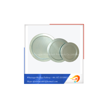 Practical and Abrasion Resistance galvanized filter cartridge bottom end caps