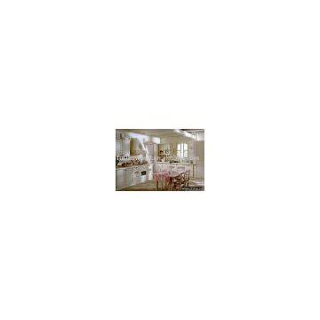 Wooden kitchen cabinet