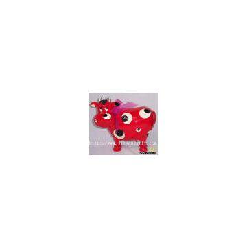 polyresin colour cow cash box( cash box, coin bank, money box)