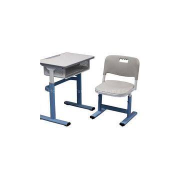 MDF Single Height Adjustable School Desk Chair