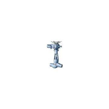 Pressure seal globe valve