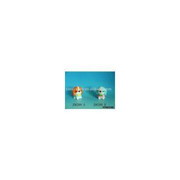 ceramic puppy money banks, 2/S, money saving boxes
