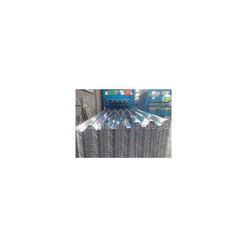 H14 750mm Aluminium Corrugated Roofing Sheets / Panels Industrial Trapezoidal
