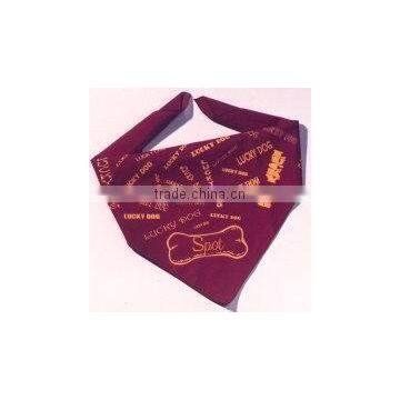 High Quality Popular Custom Printed Triangle Dog Bandanas