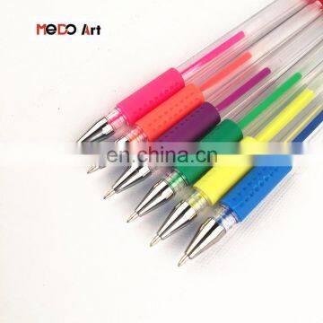 China Factory Price Fineliner Best Gel Pens Set with Rubberized Grip