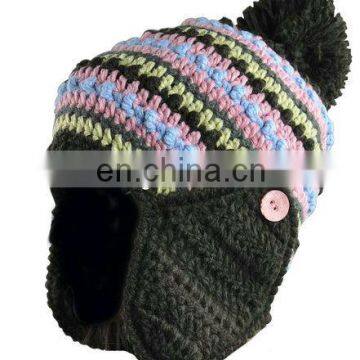 New design style baby knitted hats