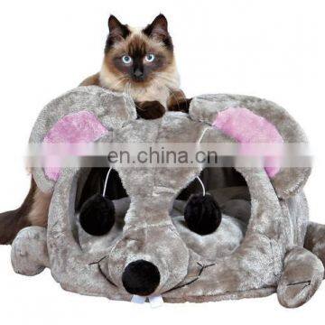 Warm Autumn And Winter Mouse Shape Bed For Small Cat Dog Pet Cave Bed