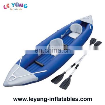 2 persons Portable rowing boat canoe inflatable kayaks