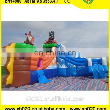 Beach party Pirate adult size inflatable slip and slide