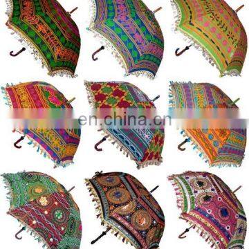 Indian Sun Umbrella Summer Gift Girls Fashion Umbrella Patchwork Umbrella