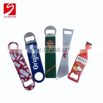 Multi-function Custom Sublimation Logo Stainless Steel Beer Bottle Opener