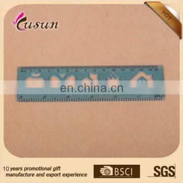 manufacturer promotion advertising straight plastic ruler 15cm