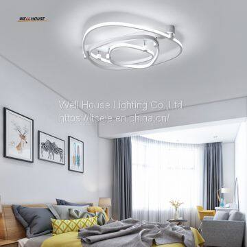 Acrylic Aluminum Modern Led Ceiling Lights for Living Room Bedroom AC85-265V White Ceiling Lamp Fixtures photo-2