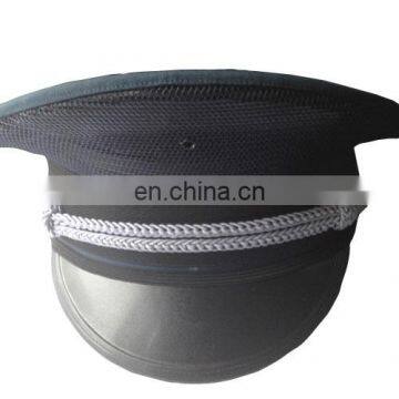 fabric or mesh material military cap for Health supervision or railway