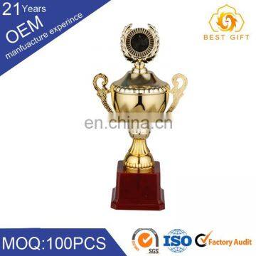 2017 New design metal silver cup trophy wholesale