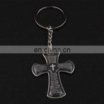 High Quality Metal Cross Keychain photo-4