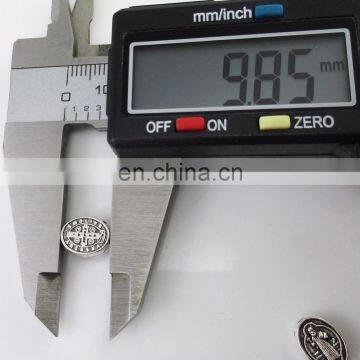 Oval Silver Finish Saint Benedict Metal Medal Catholic Rosary Beads photo-4