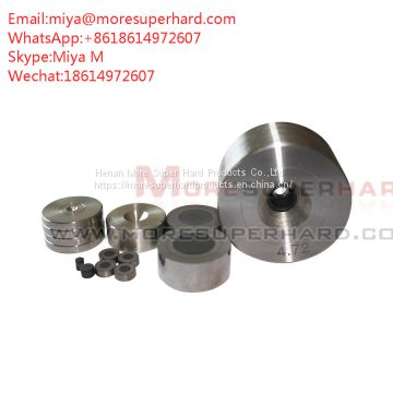 Tungsten Carbide Supported Diamond Die Blanks used to wire drawing miya@moresuperhard.com