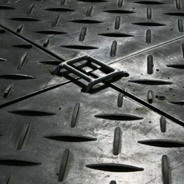 high strength temporary road mats UHMW-PE ground protection mats