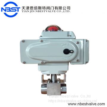 Stainless Steel Motorized High Pressure Ball Valve DN15 Ball Valve photo-3