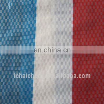 hot sell blue white stripe pe tarpaulin for patio awning shade