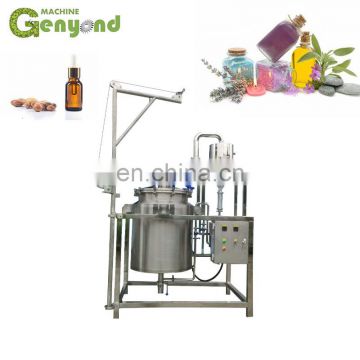 China supply essential oil extracting distiller machine for rose neroli and mint plant