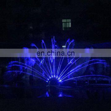 Outdoor dancing floating pond fountains