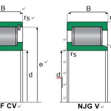 NCF 18/560 CV NCF 28/560 CV NCF 29/560 CV NCF 30/560 CV NCF 18/600 CV NCF 29/600 CV NCF 18/630 CV NCF 29/630 CV, Cylindrical Roller Bearings