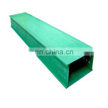 Fiberglass reinforced plastic cable tray with high strength