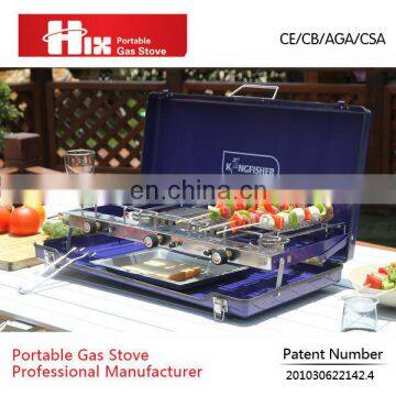 2018 New Design 3 Burners Gas Stove With Grill And Oven
