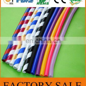 Cixi Jinguan Ukraine Russia Market Cheap Aluminum Handled 12x18mm Bright Color Freezable Silicone Smoking Portable Hookah Hose