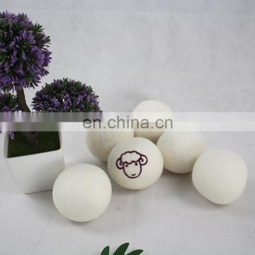 household quick dry felt wool dryer balls for laundry machine