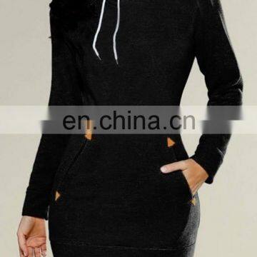 LAITE D2135 Autumn Plus Size Hoodies Dress for Women Custom Oversized Women's Hoodies Casual Dress photo-3