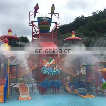 Tropical Style Adult Water Park/Sprayground Water Equipment