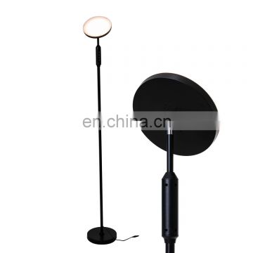 Tall standing floor lamp modern light led with timer