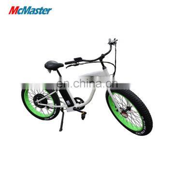 26" Electric Bicycle With 36V Lithium Battery High Mileage Fat Tire Mountain E-Bike BEBFR26CM photo-6