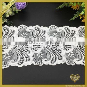 Wholesale Embroidered China Embroidered Chemical Lace Fabric FLL-054 photo-3