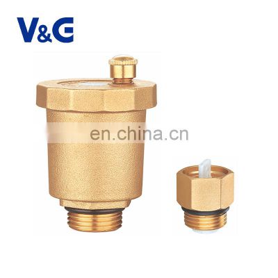 High quality 110 degree , 10bar , 145psi brass radiator air vent valve (VG-Q21041)