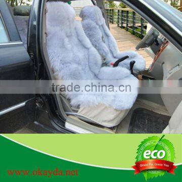 Natural sheep wool car seat cover