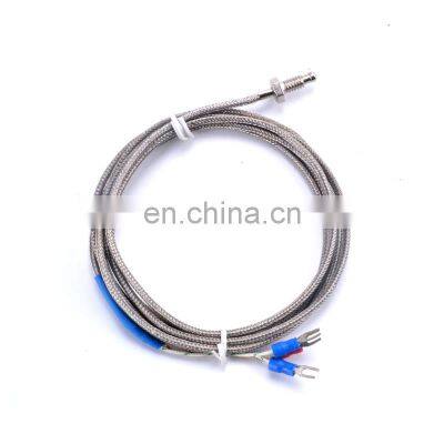 PT100 Screw Thermocouple M6 Screw PT100 Temperature Sensor PT100 Thread Thermal Resistance photo-2